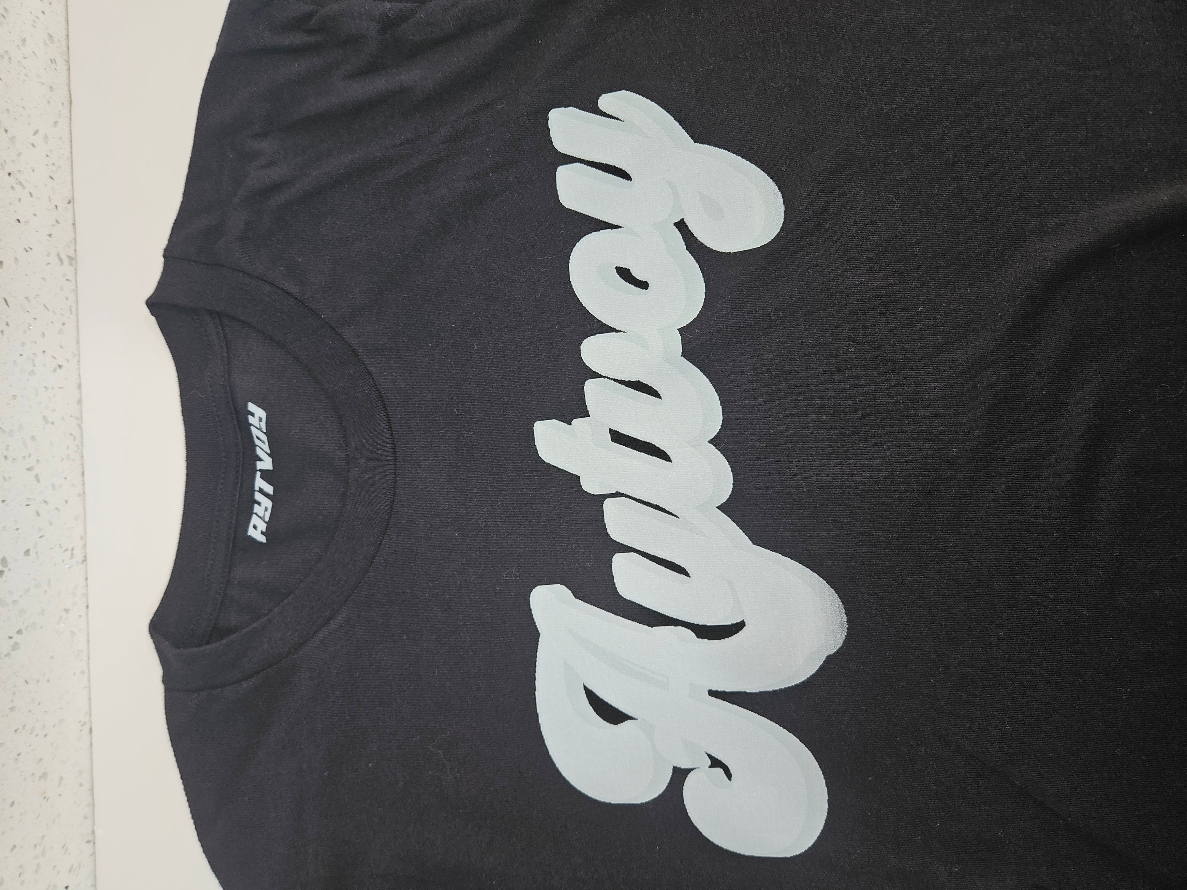 Aytvoy w/ white groovy lettering
