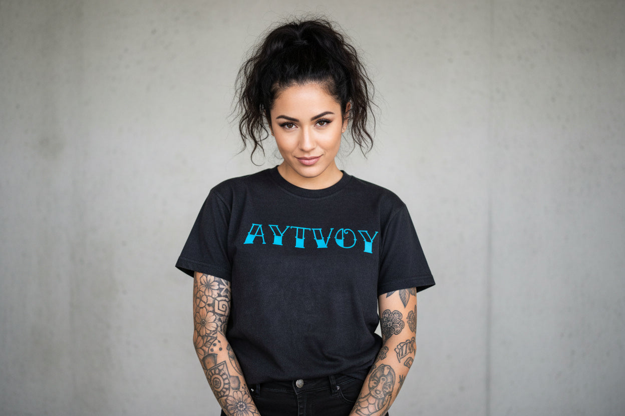 Aytvoy traditional tattoo lettering