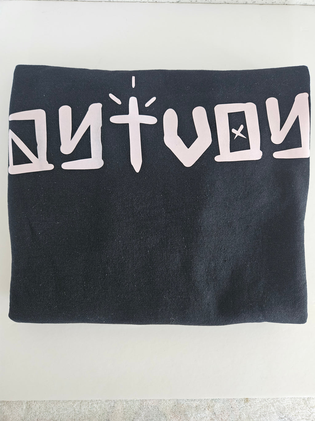 Aytvoy hoodie with pink lettering