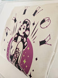 Beige Aytvoy pinup hoodie