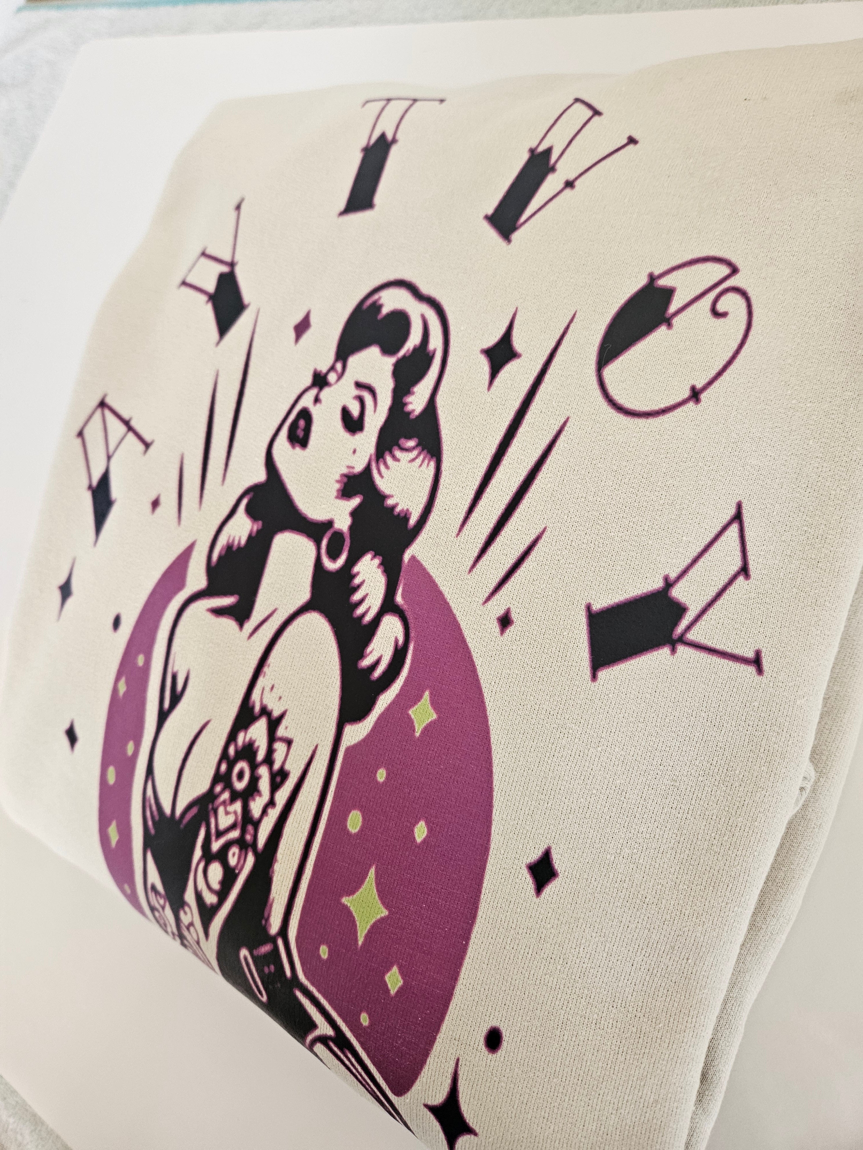 Beige Aytvoy pinup hoodie