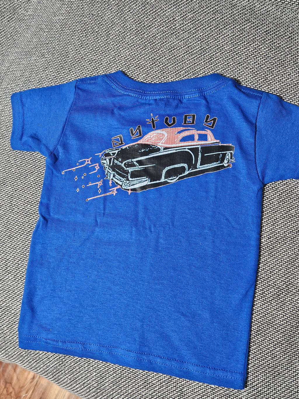 Toddler size 2T Aytvoy blue tshirt