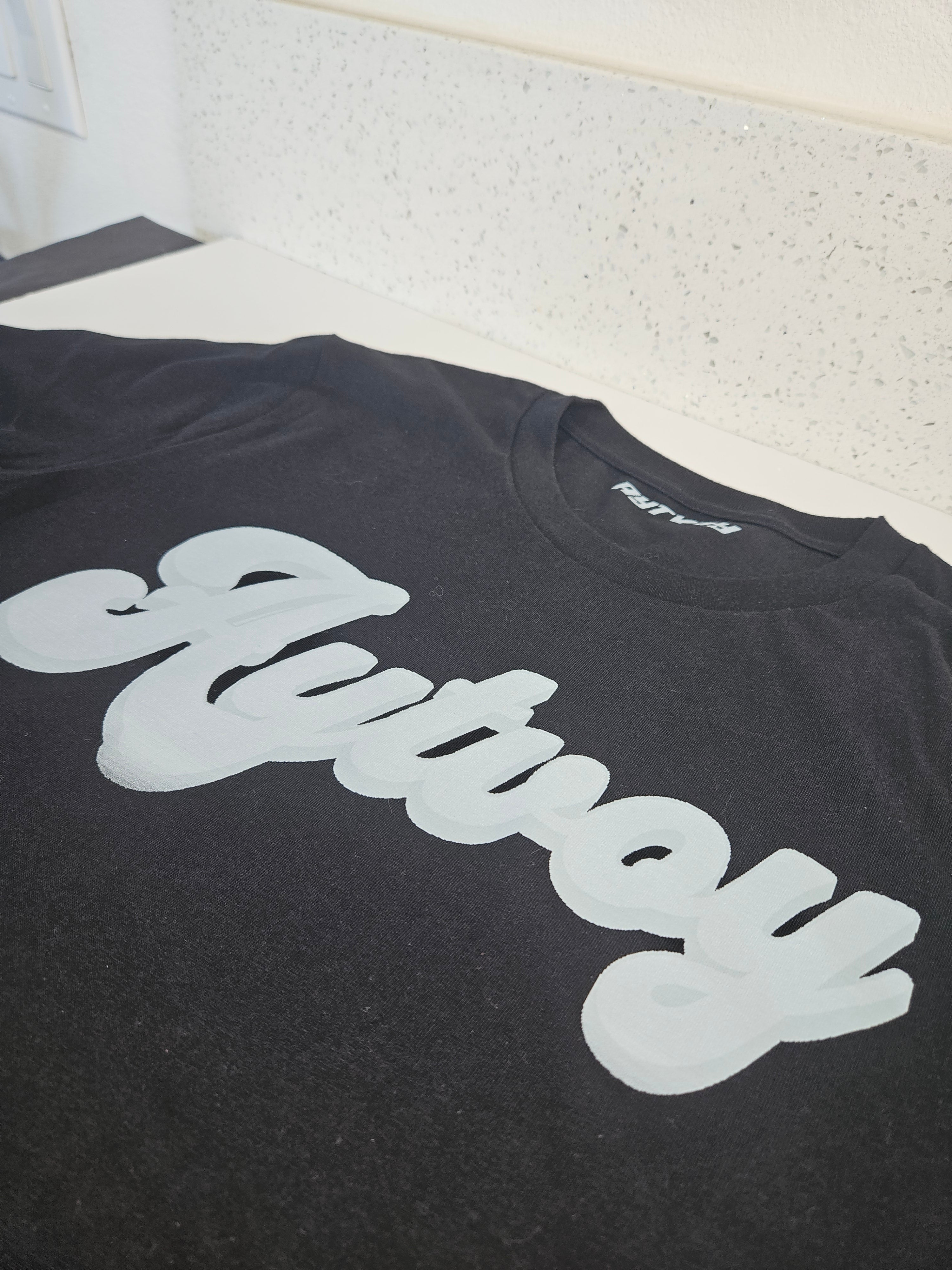 Aytvoy w/ white groovy lettering