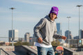 Aytvoy purple 💜 beanie