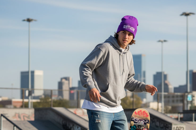 Aytvoy purple 💜 beanie
